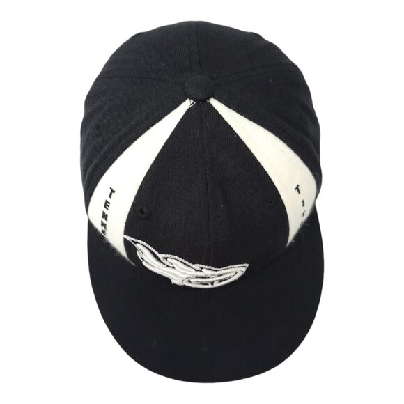 Tennessee Titans NFL Fitted Wool Cap 7 1/4 Mitchell Ness Vintage 00s Trucker Hat - Picture 6 of 14